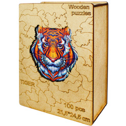 Сувенирный пазл MASTER WOOD Тигр SWPT