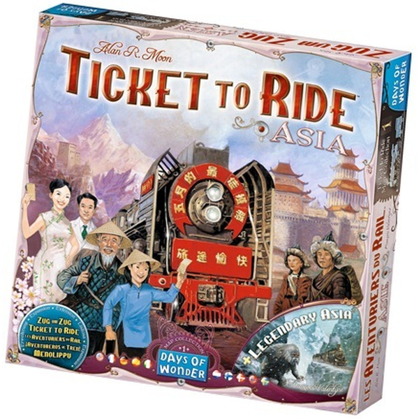 Настольная игра Hobby World Ticket to Ride: Азия