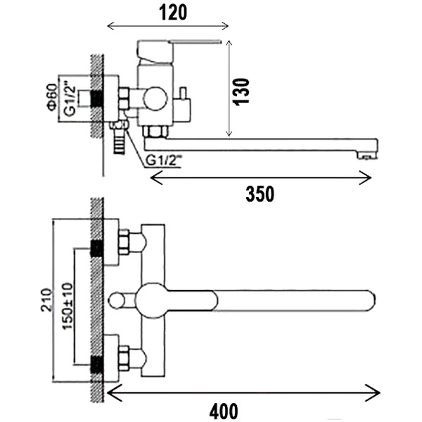 Смеситель Wisent W22105