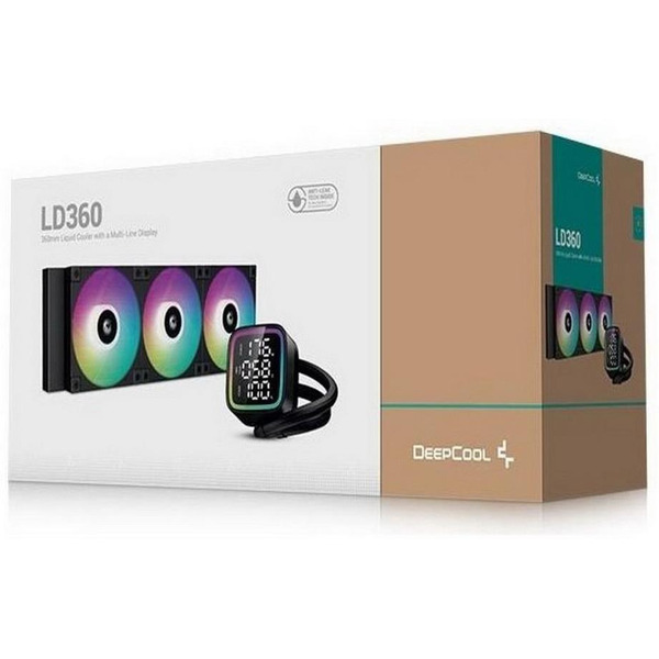 Жидкостное охлаждение для процессора DeepCool LD360 R-LD360-BKMSN-G-1