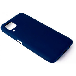 Накладка CASE Matte Huawei P40 lite / Nova 6SE (синий)