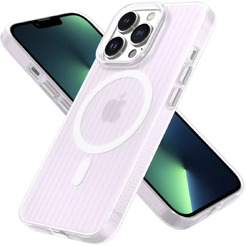 Задняя накладка CASE Translucent Strip Apple iPhone 13 Pro (белый)