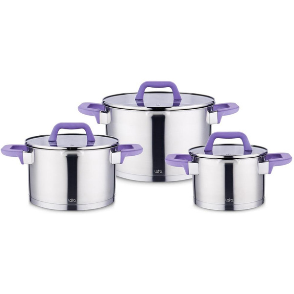 Набор посуды Lara LR02-125 (лаванда)