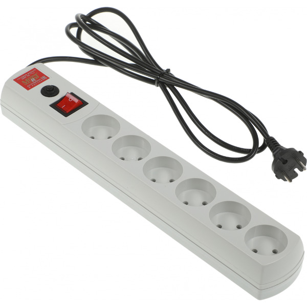 Сетевой фильтр Most R 2м (6 розеток) белый