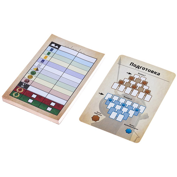 Настольная игра Стиль жизни 7 Чудес Дуэль: Пантеон