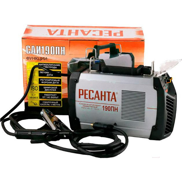 Сварочный инвертор Ресанта САИ-190ПН (65/19)