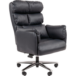 Кресло офисное Chairman 433 (экокожа черная)