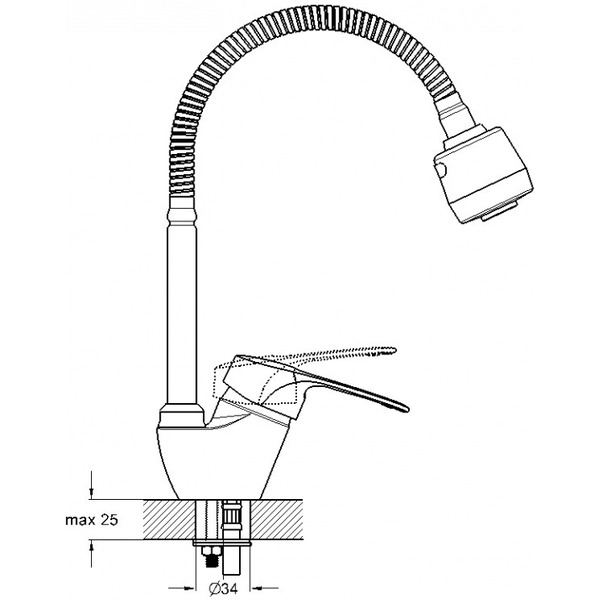 Смеситель G.lauf LOP4-B043