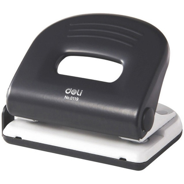 Дырокол Deli Pro 0119 25 листов (черный)
