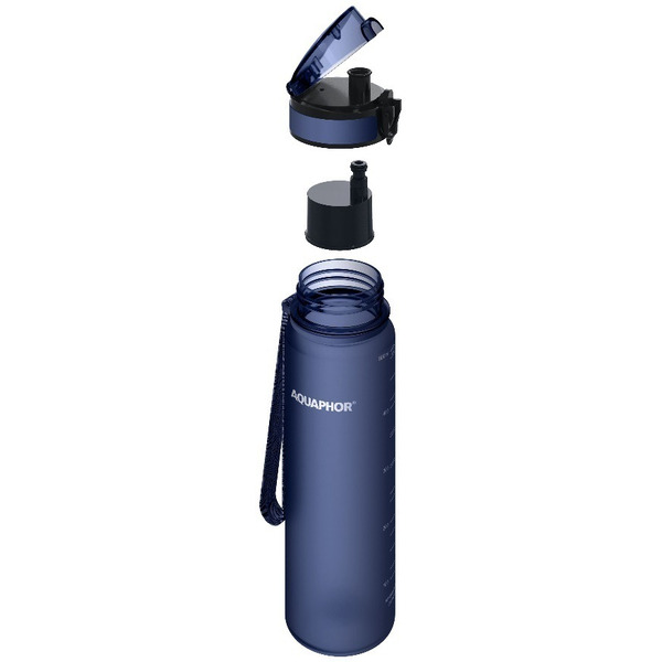 Фильтр-бутылка АКВАФОР Сити (темно-синий)