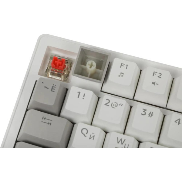Клавиатура Defender Dasher GK-472 (белый/серый)