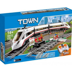 Конструктор King 40015 Скоростной пассажирский поезд на радиоуправлении