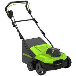 Скарификатор-аэратор Greenworks GD40SC38IIK4 2517607UB