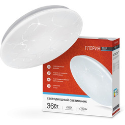 Светильник-тарелка In Home Deco 36 Вт 6500 К (глория)