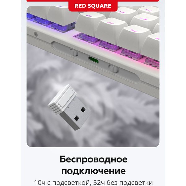 Клавиатура Red Square Alumix TKL Satori (g3ms Jade)