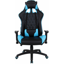 Кресло Brabix GT Master GM-110 (черный/голубой)
