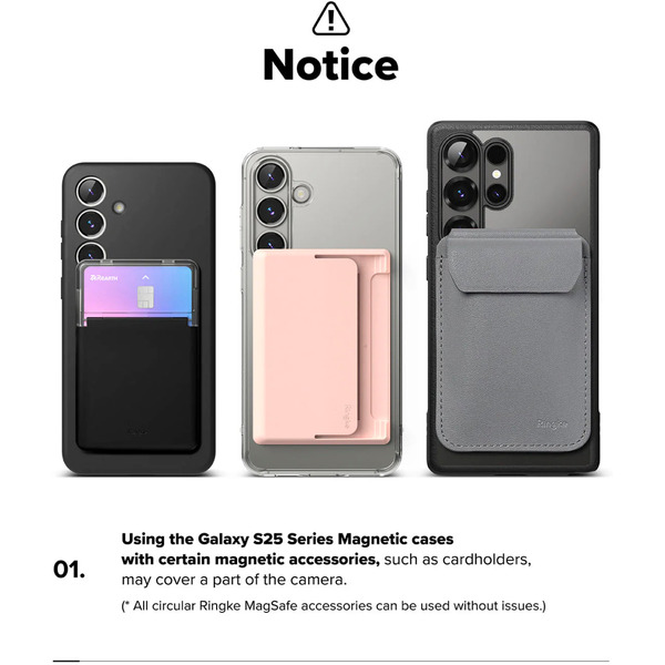 Чехол Ringke RUGGED GEAR MAGNETIC для Galaxy S25 Ultra BLACK