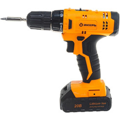 Дрель-шуруповерт Вихрь ДА-20Л-2К (72/14/21) с 2-мя АКБ