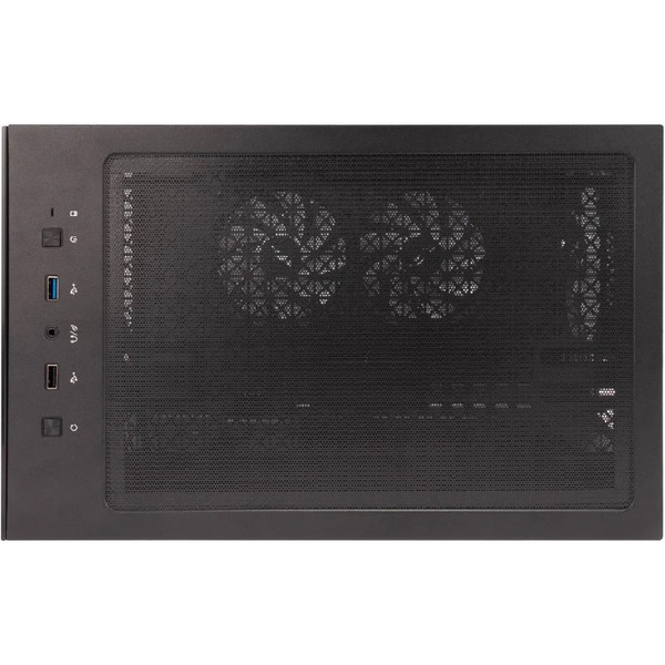 Корпус 1stPlayer MIKU Mi7-A ARGB Mi7-A-BK-2FC7R-1FC7 (черный)