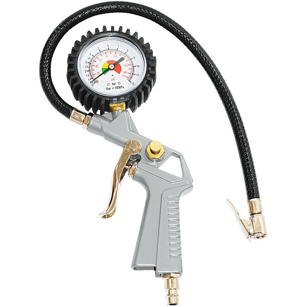 Пневмопистолет для накачки с манометром FUBAG 110113