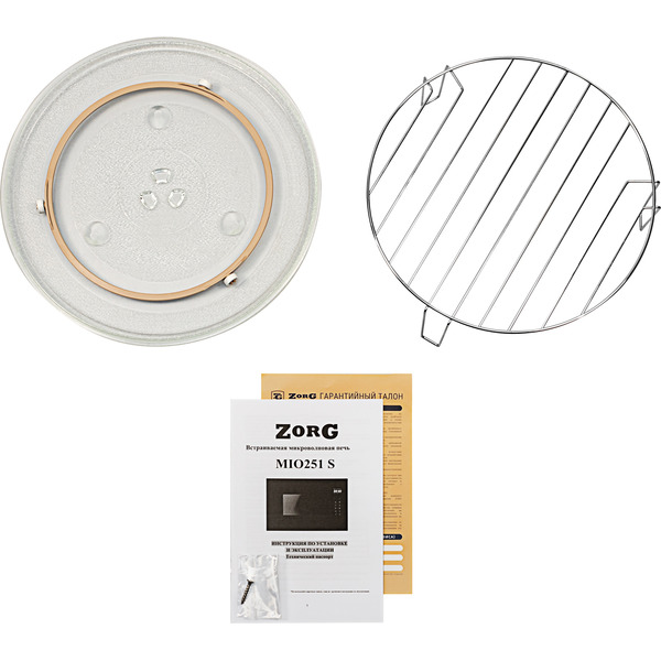 Микроволновая печь ZORG MIO251 S (черный)