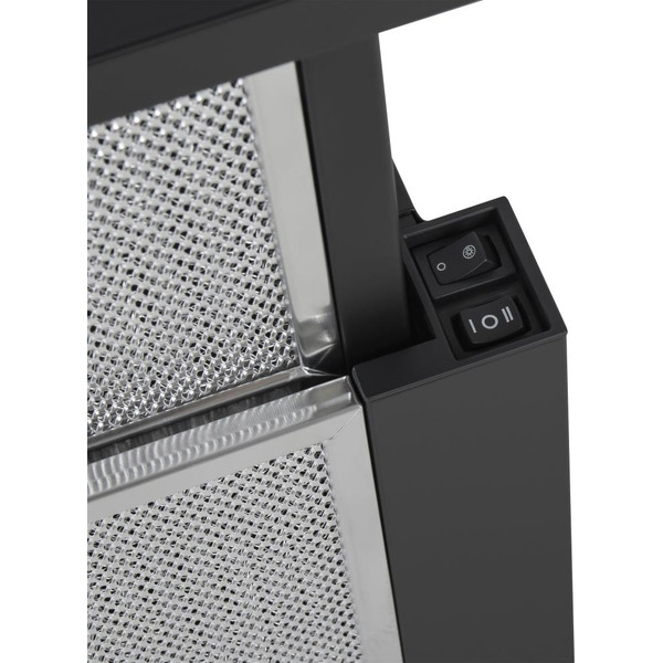 Кухонная вытяжка MAUNFELD VS Light (Glass) 60 (черное стекло)