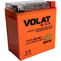 Мотоаккумулятор VOLAT YTX7L-BS 7Ah (iGEL) R+
