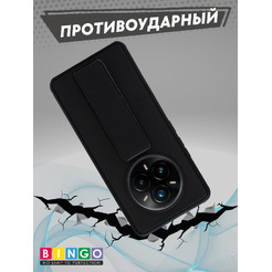 Бампер BINGO Stand REALME 14 Pro+ (черный)