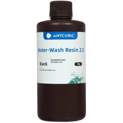Фотополимерная смола Anycubic Water Wash Resin 2.0 1кг (черный)