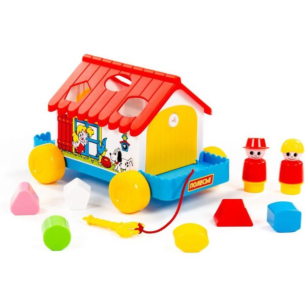 Сортер Полесье Игровой дом 6028 (в коробке)