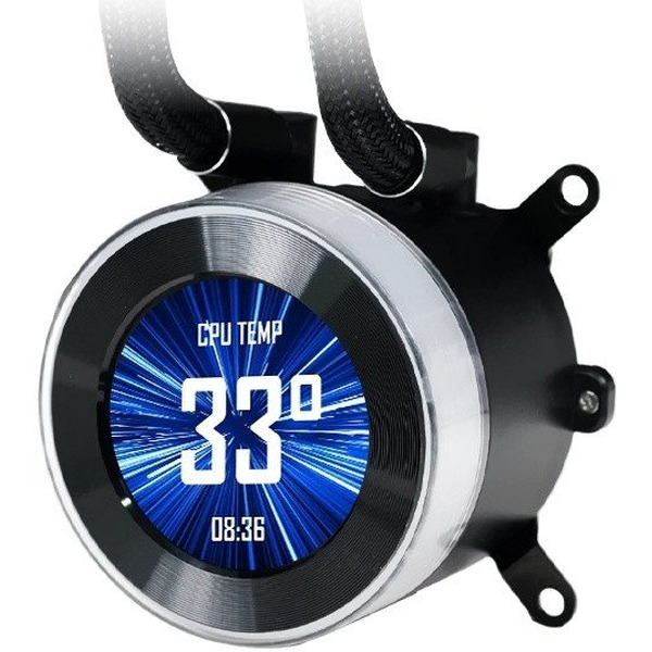 Система жидкостного охлаждения для процессора Lian Li Hydroshift II LCD-C 360TL GHS2LCD36TB G89.GHS2LCD36TB.R0