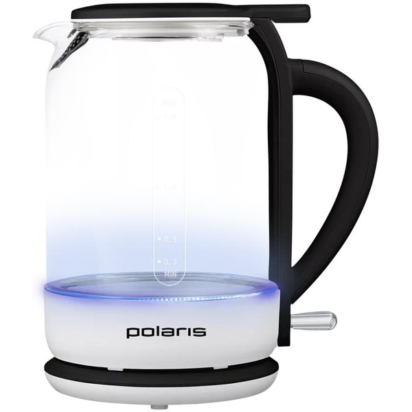 Электрический чайник Polaris PWK 1759CGL (черный/белый)