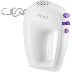Миксер KITFORT KT-3071-1 (бело-фиолетовый)