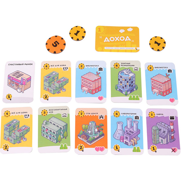 Настольная игра Стиль Жизни Город счастья / УТ100028952