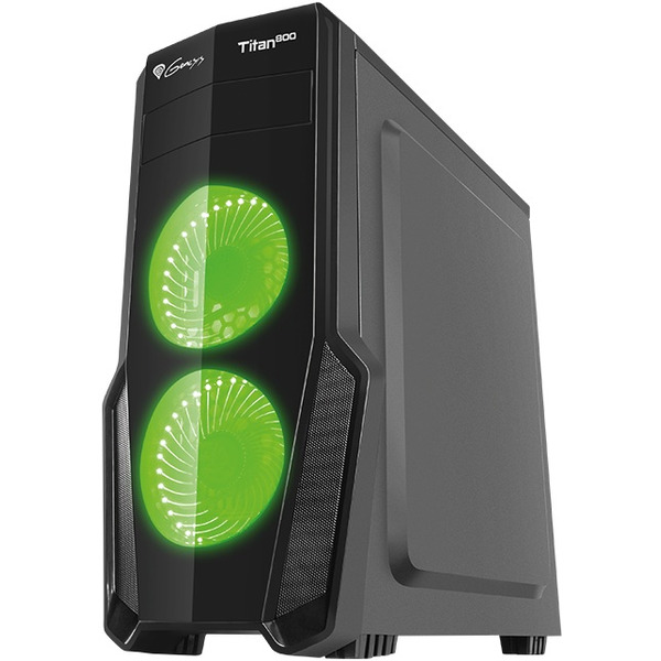 Корпус для компьютера GENESIS Titan 800 Green Midi NPC-1130