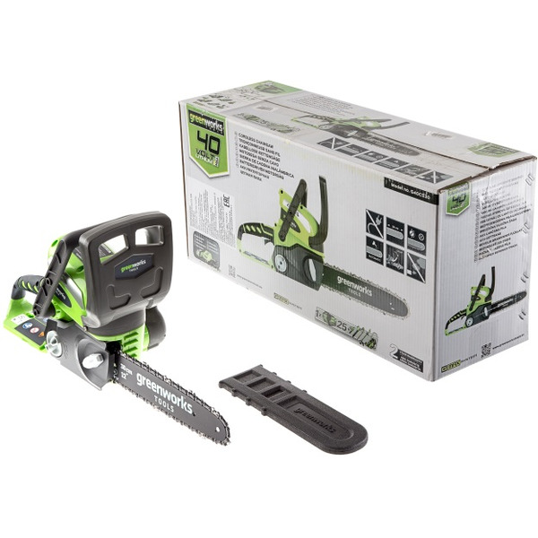 Пила цепная Greenworks G40CS30 (20117) без АКБ и ЗУ