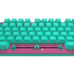 Клавиатура IO by Red Square Typex v2 g3ms Sapphire io211 (бирюзовый/розовый)