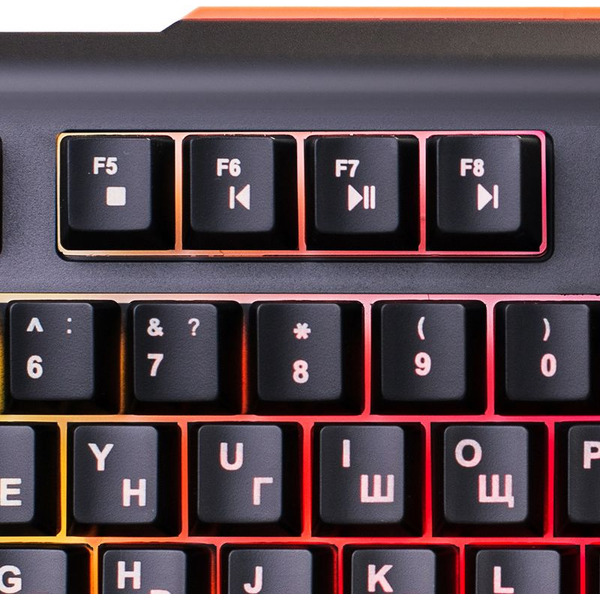 Клавиатура Oklick 717G Black Death
