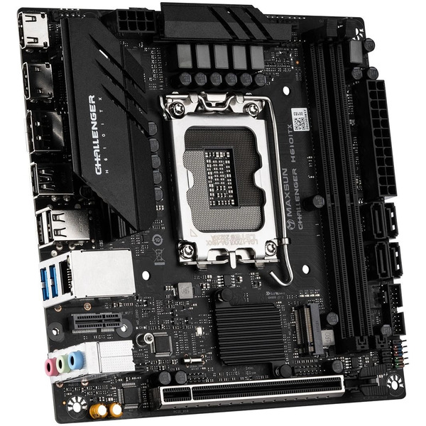 Материнская плата Maxsun Challenger H610 ITX 2LAN V3