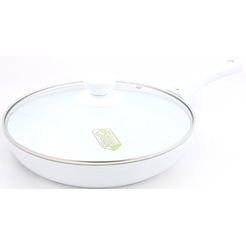 Сковорода SSENZO PTZRF024DW white