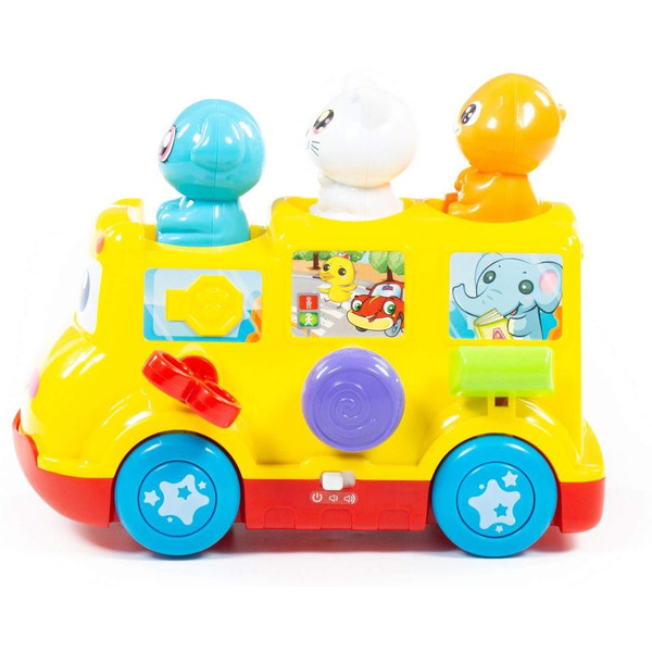 Интерактивная игрушка Полесье Школьный автобус 77080