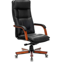 Кресло Бюрократ T-9927WALNUT (черный)