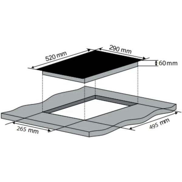 Варочная панель Konigin Lacerta I302 SBK