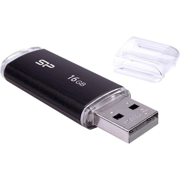 USB Flash Silicon-Power Blaze B02 16 Гб SP016GBUF3B02V1K (черный)