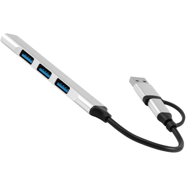 Разветвитель USB-C + USB-A Digma DHUB-4USB-AC-2.0
