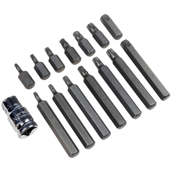Набор бит СЕРВИС КЛЮЧ 76445 (15 предметов) торкс Т20-55