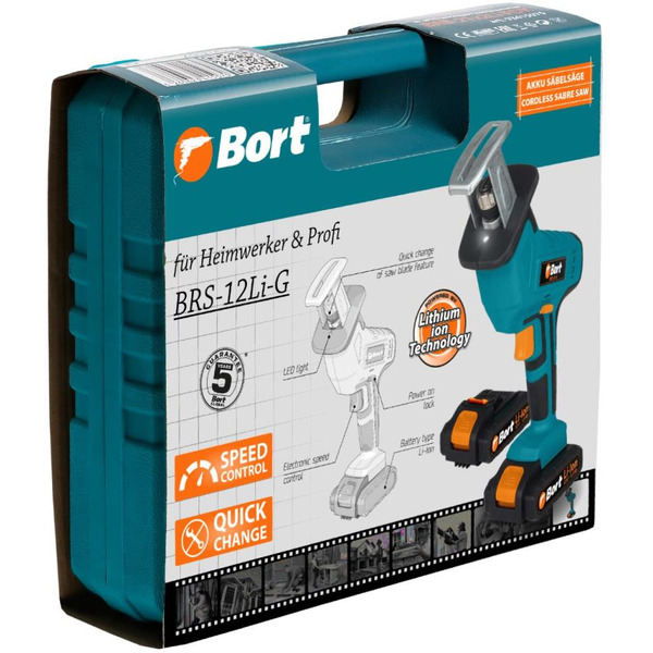 Сабельная пила Bort BRS-12LI-G (93410167)