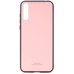 Накладка CASE Glassy Huawei Y8p (розовый)
