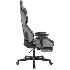 Игровое кресло Zombie Drift/F (серый/черный)