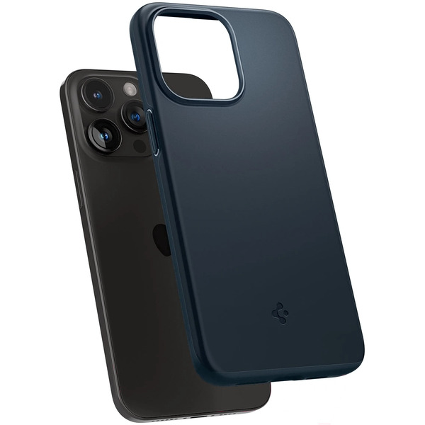 Чехол Spigen Thin Fit для iPhone 15 Pro Max Metal Slate (ACS06546)